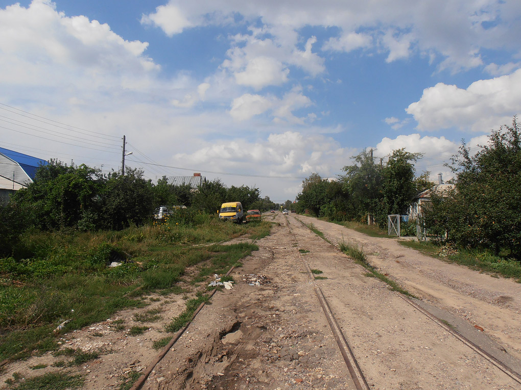 Voronežas — The remnants of Voronezh tramway