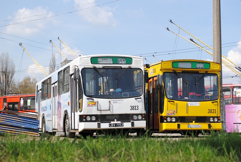Люблин, Jelcz/KPNA PR110E № 3813; Люблин, Jelcz/KPNA PR110E № 3831