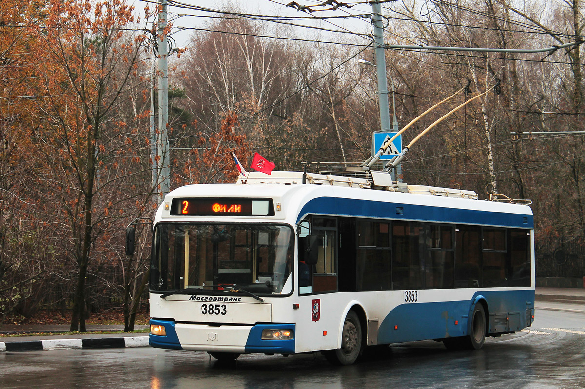 Москва, СВАРЗ-6235.01 (БКМ 32100М) № 3853