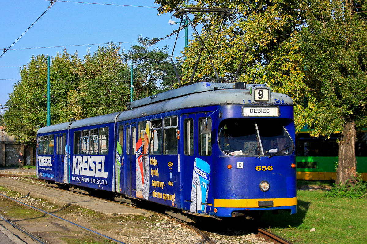 Познань, Duewag GT8 № 656