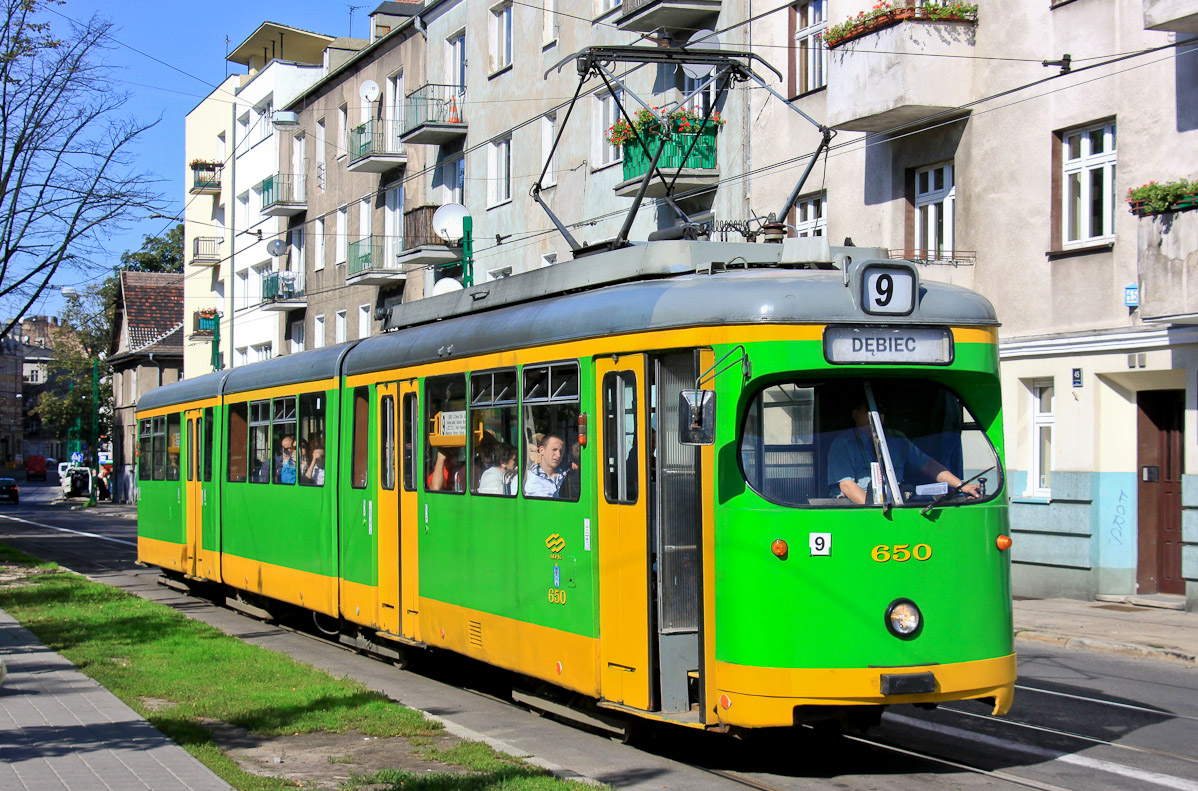 Познань, Duewag GT8 № 650