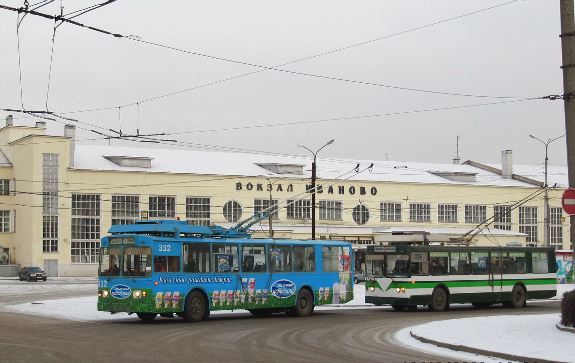 Иваново, ЗиУ-682В № 332; Иваново, ЗиУ-682 КР Иваново № 396