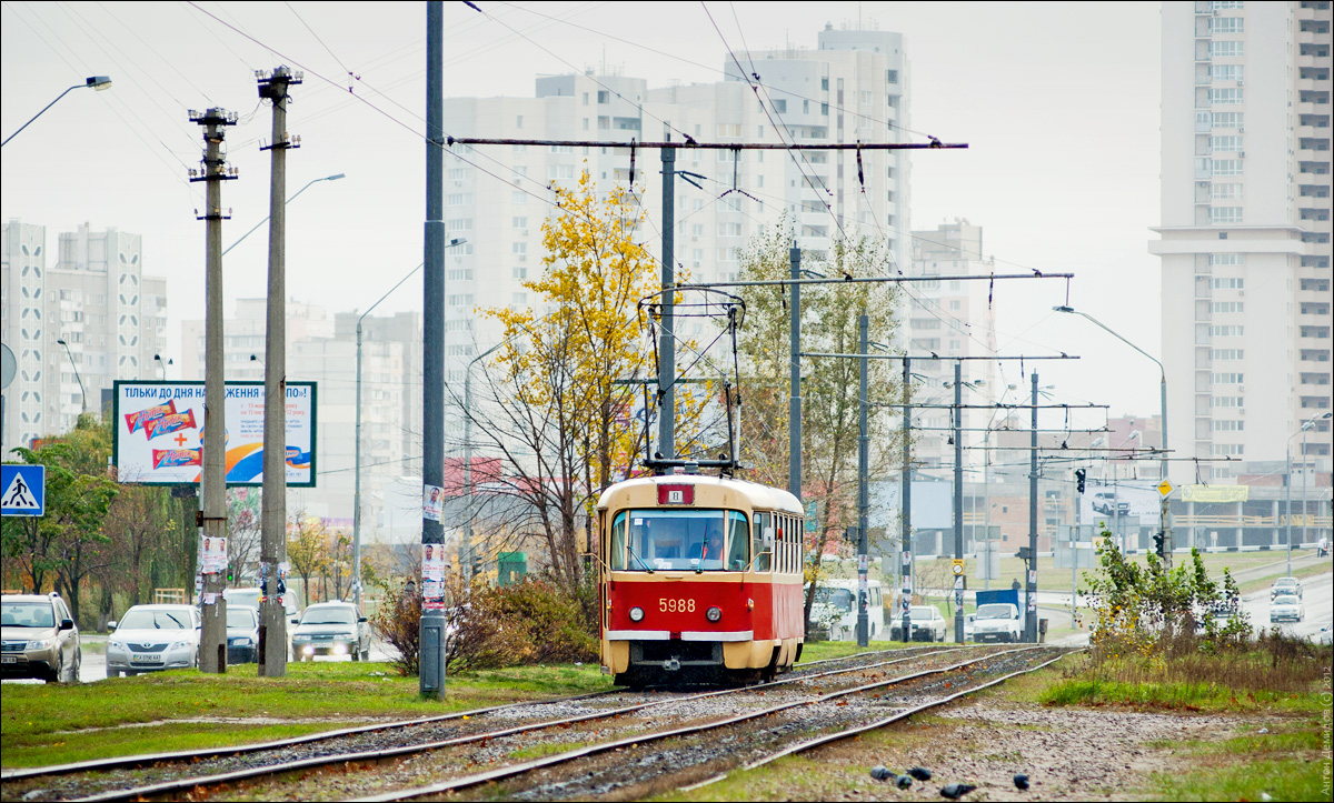 Киев, Tatra T3SU № 5988
