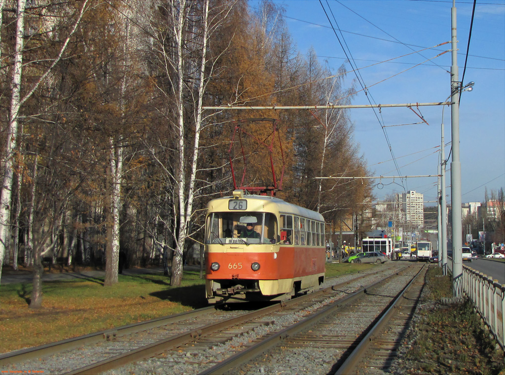 Екатеринбург, Tatra T3SU № 665