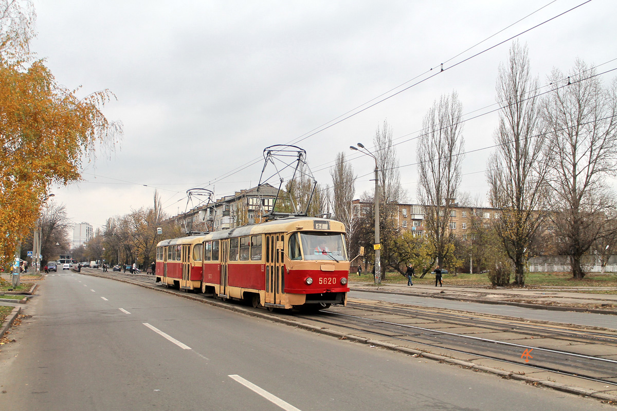 Киев, Tatra T3SU № 5620
