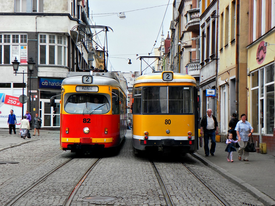 Грудзёндз, Duewag GT8 № 82; Грудзёндз, Duewag GT8 № 80