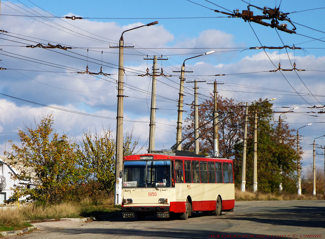 Крымский троллейбус, Škoda 14Tr06 № 1950