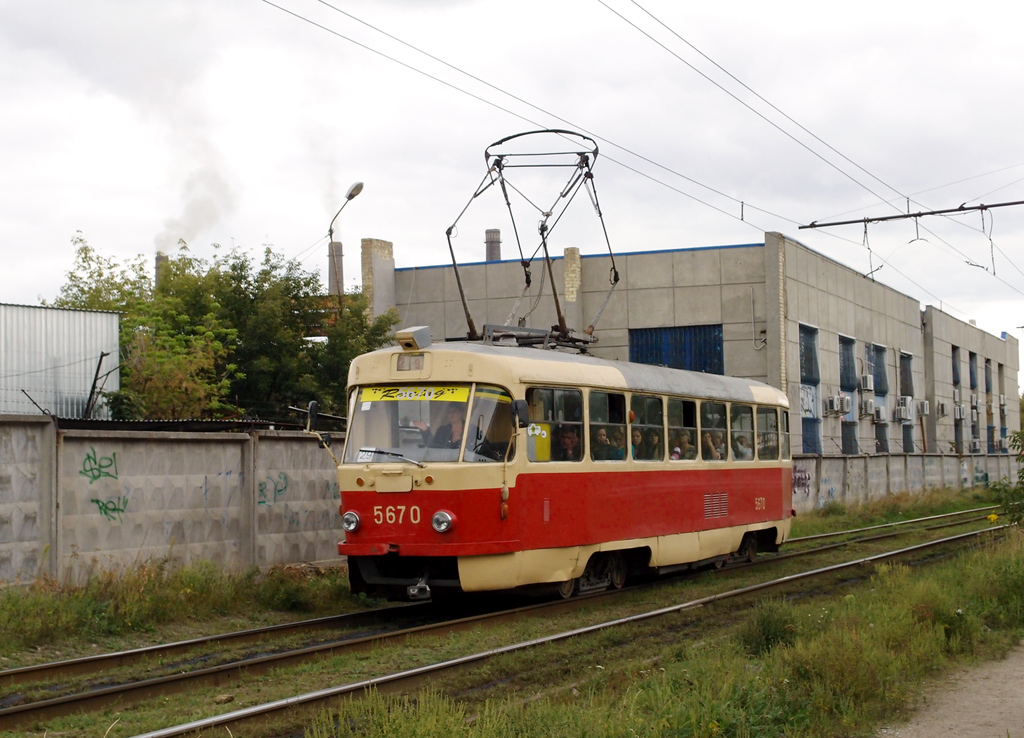 Киев, Tatra T3SU № 5670