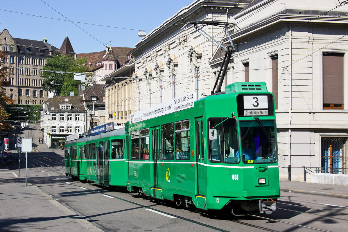 Базель, Schindler/SIG/BBC Be 4/4 № 481