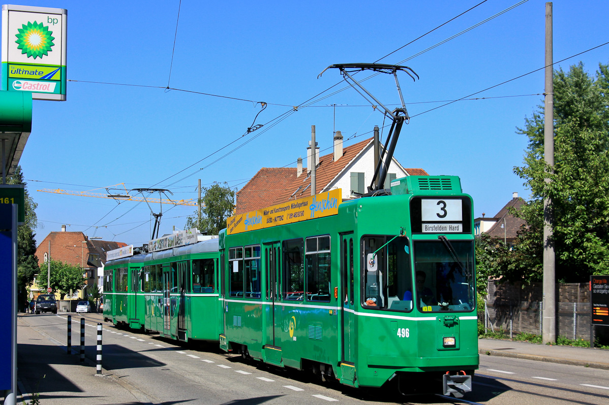 Базель, Schindler/SIG/BBC Be 4/4 № 496