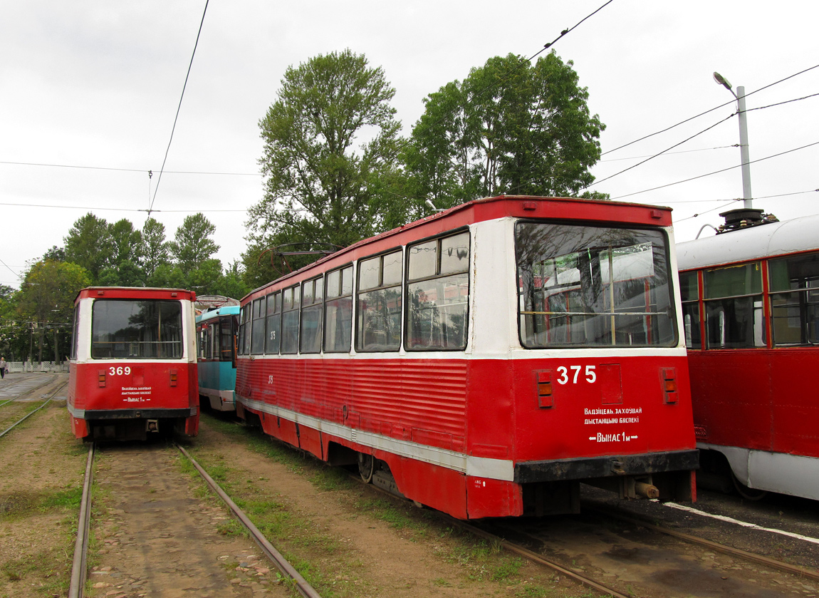 Витебск, 71-605 (КТМ-5М3) № 369; Витебск, 71-605 (КТМ-5М3) № 375