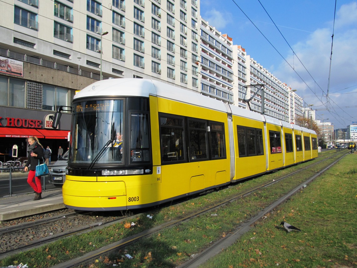 Берлин, Bombardier Flexity Berlin (GT8-08ER/F8E) № 8003