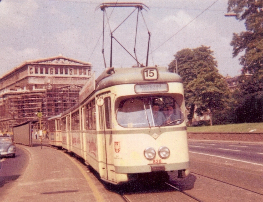 Франкфурт-на-Майне, Duewag N № 828