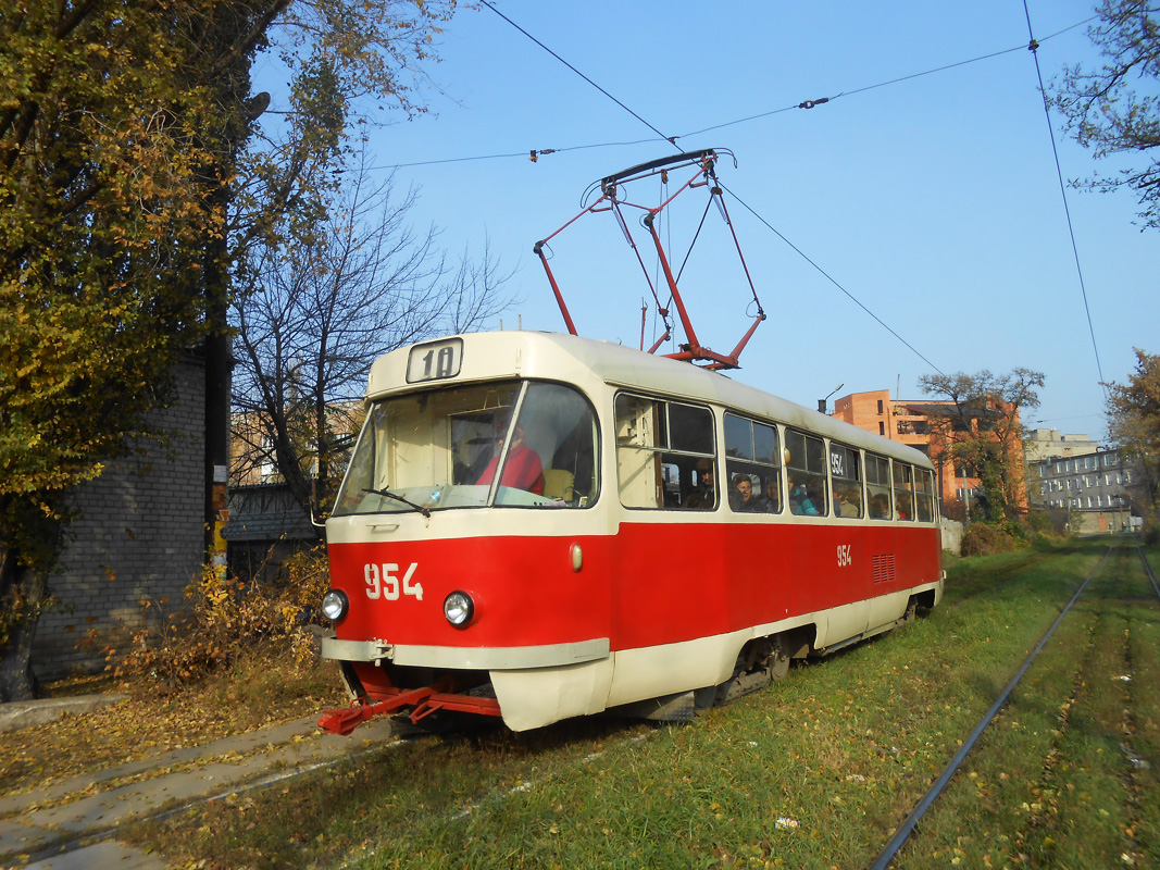 Донецк, Tatra T3SU № 954