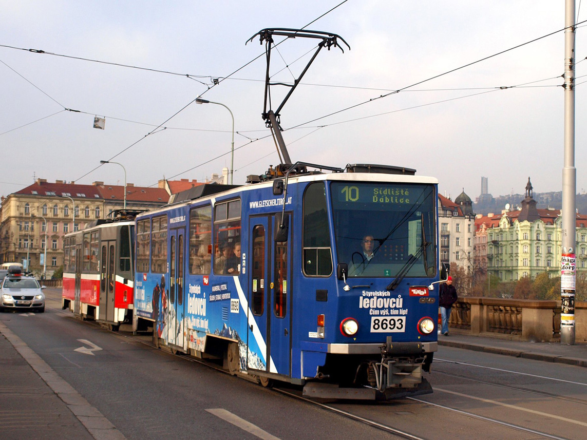 Прага, Tatra T6A5 № 8693 Прага, Tatra T6A5 № 8693