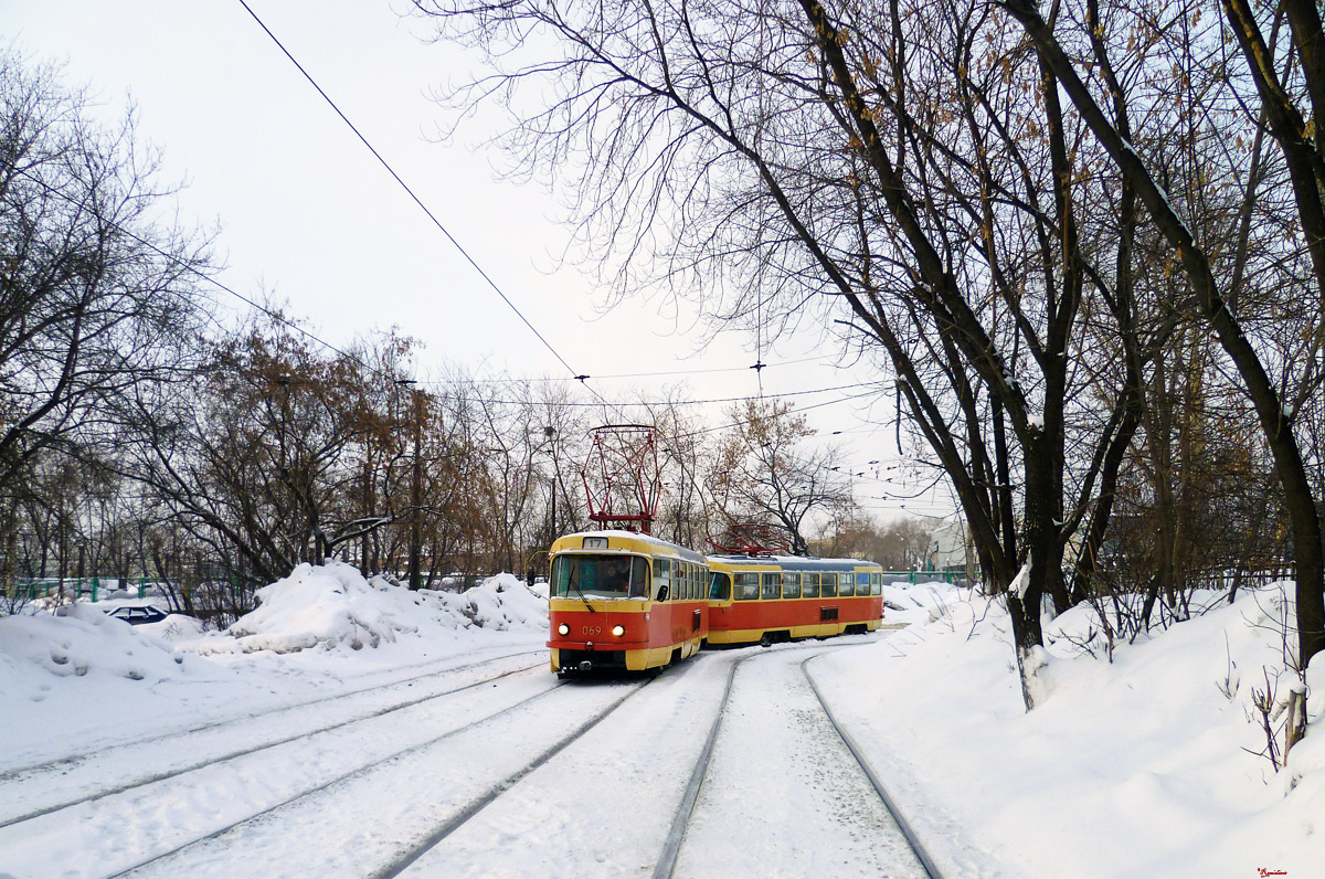 Jekaterynburg, Tatra T3SU (2-door) Nr 069