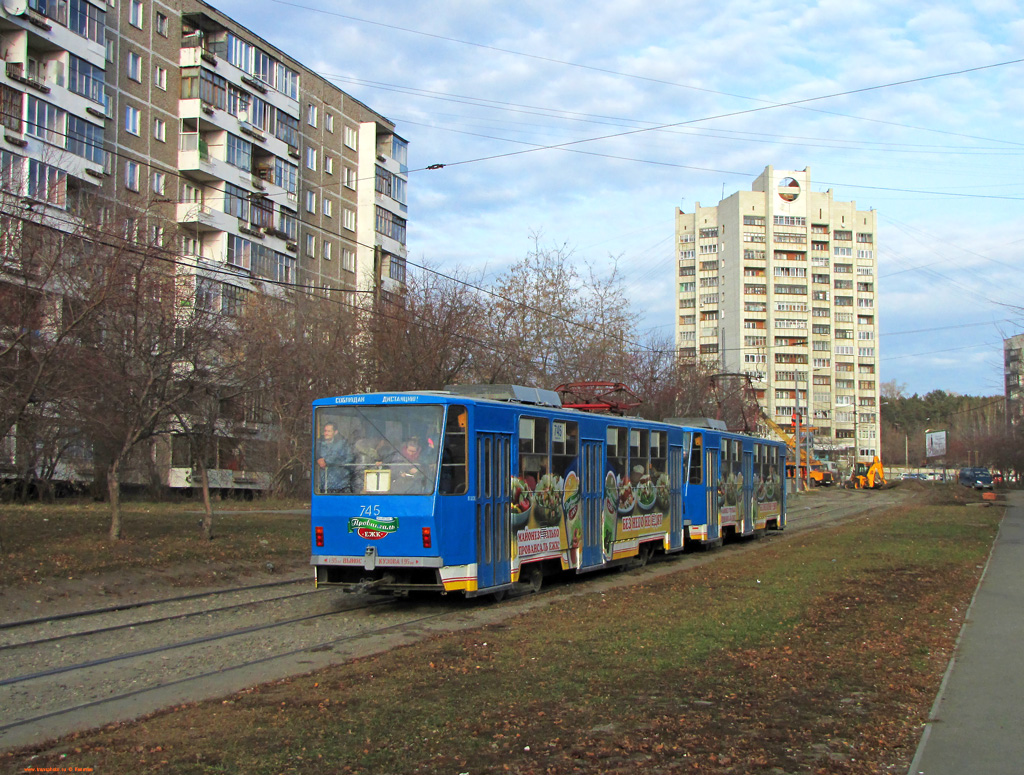叶卡捷琳堡, Tatra T6B5SU # 745