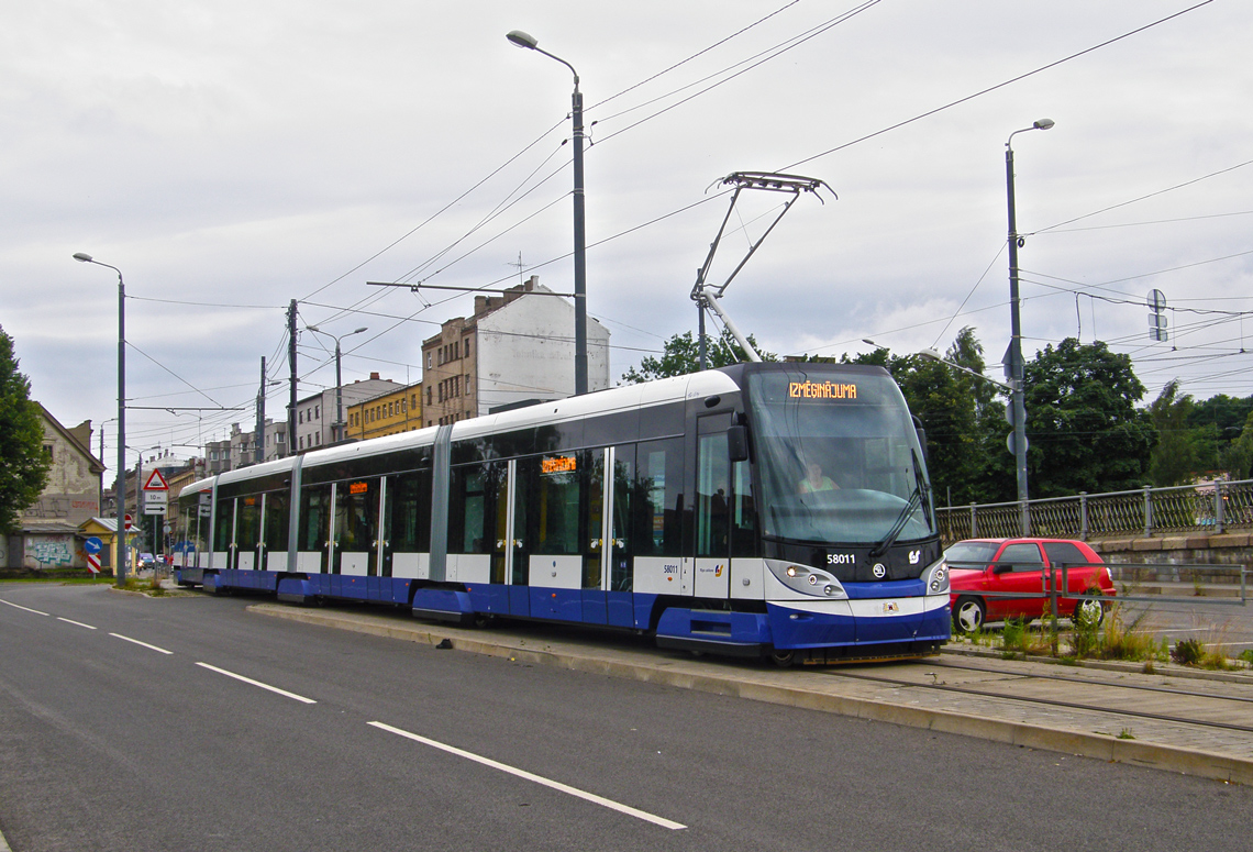 Ryga, Škoda 15T1 ForCity Alfa Riga Nr 58011