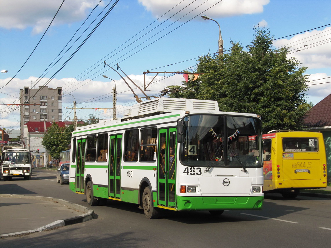 Иваново, ЛиАЗ-5280 № 483