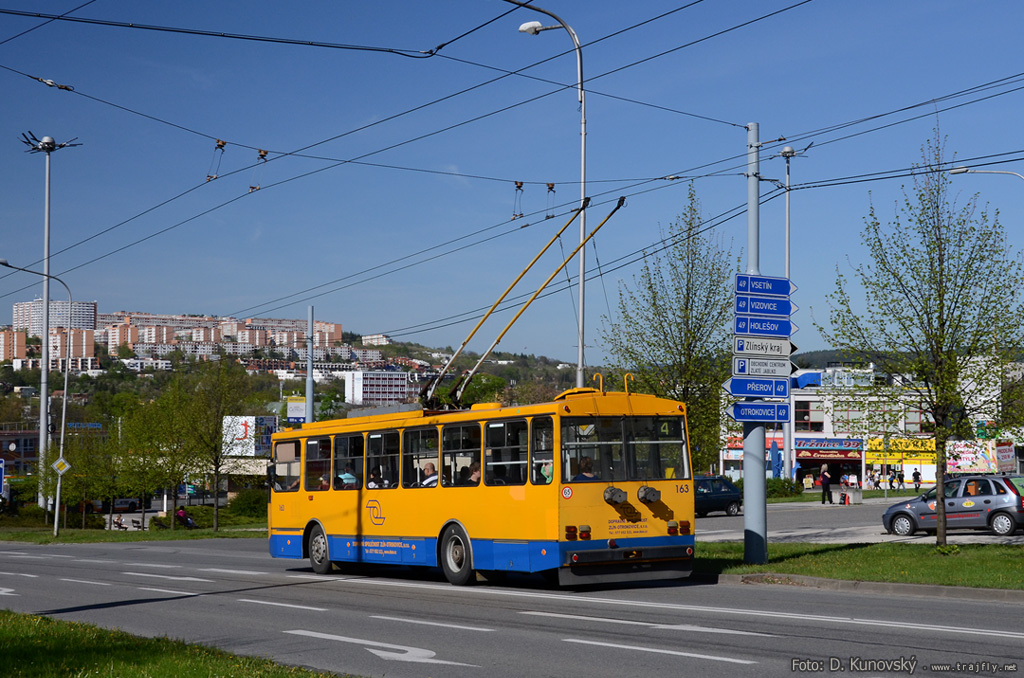 Злин, Škoda 14Tr10/6 № 163