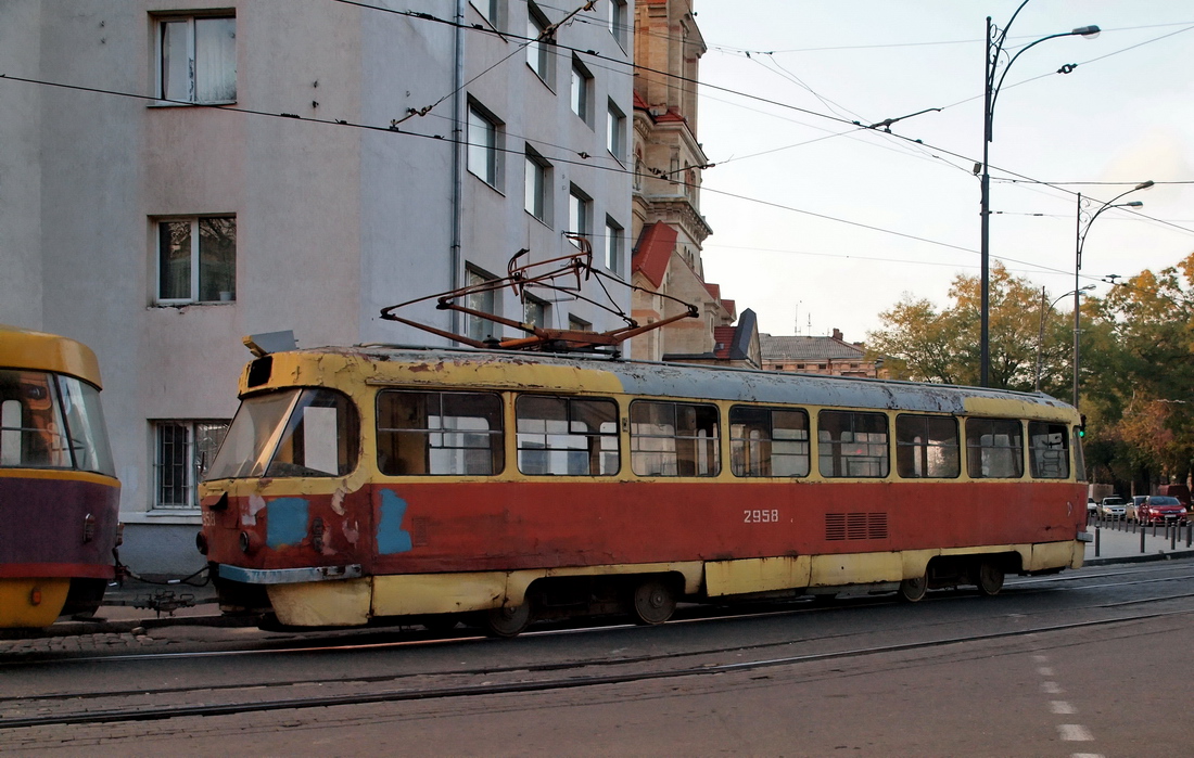Одесса, Tatra T3SU № 2958