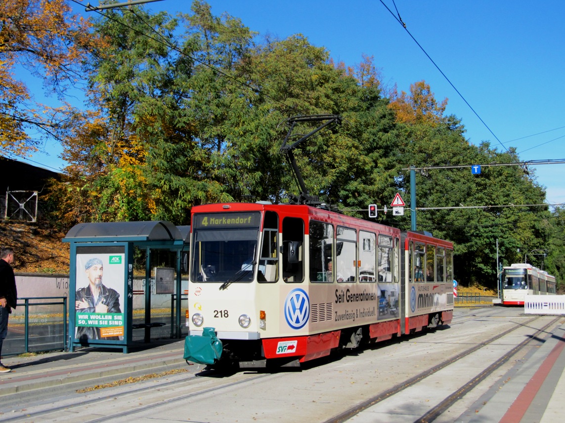 Франкфурт-на-Одере, Tatra KT4DM № 218 Франкфурт-на-Одере, Tatra KT4DM № 218
