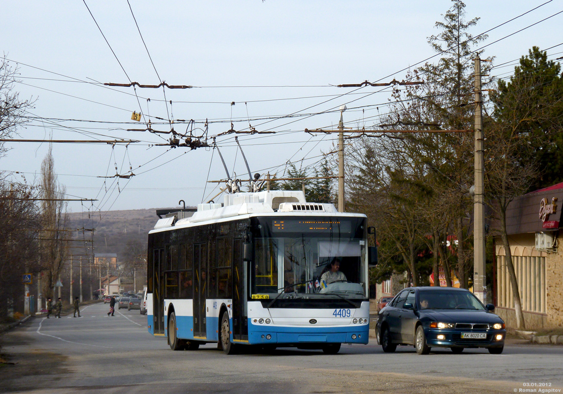 Крымский троллейбус, Богдан Т70115 № 4409