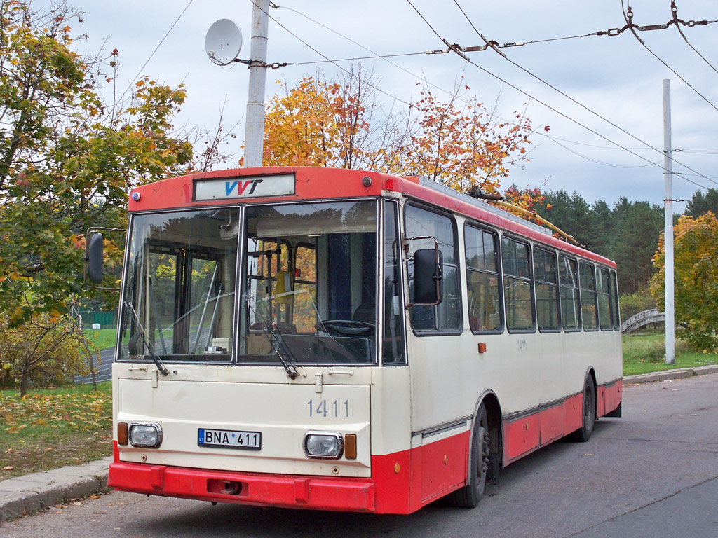 Вильнюс, Škoda 14Tr07 № 1411