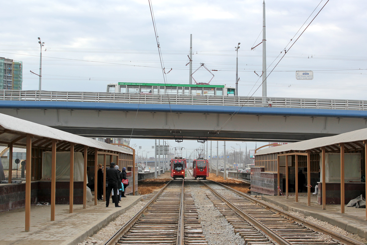 Казан — Большое трамвайное кольцо; Казан — Линии ГЭТ [4] — Восток