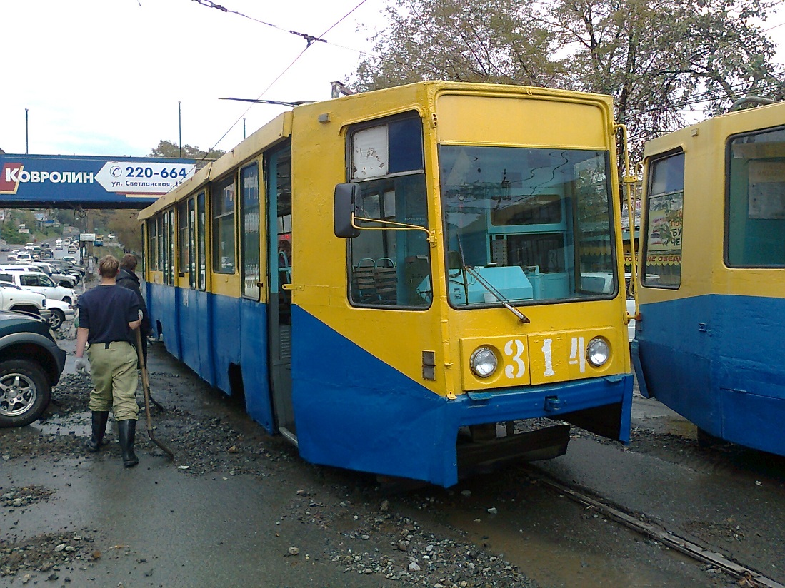Владивосток, 71-608К № 314