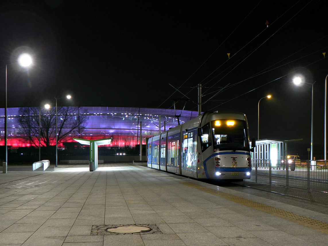 Вроцлав, Škoda 19T Elektra № 3105