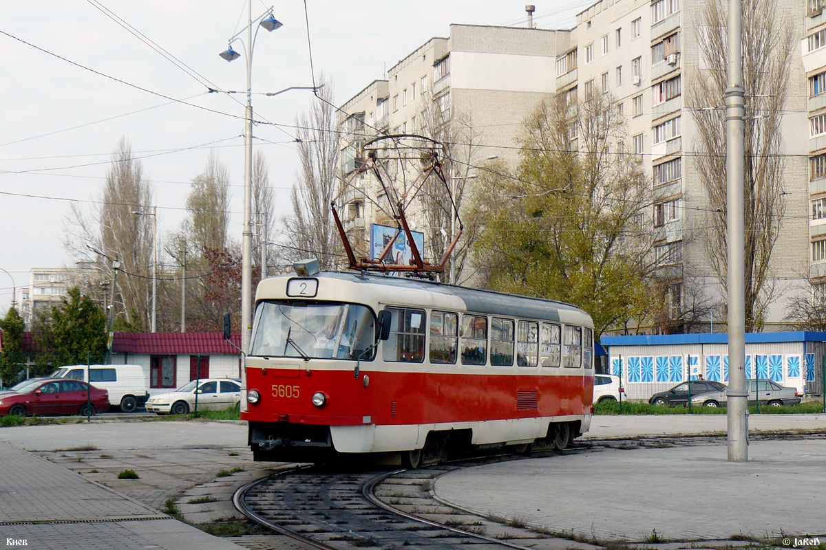 Kiev, Tatra T3SU Nr. 5605