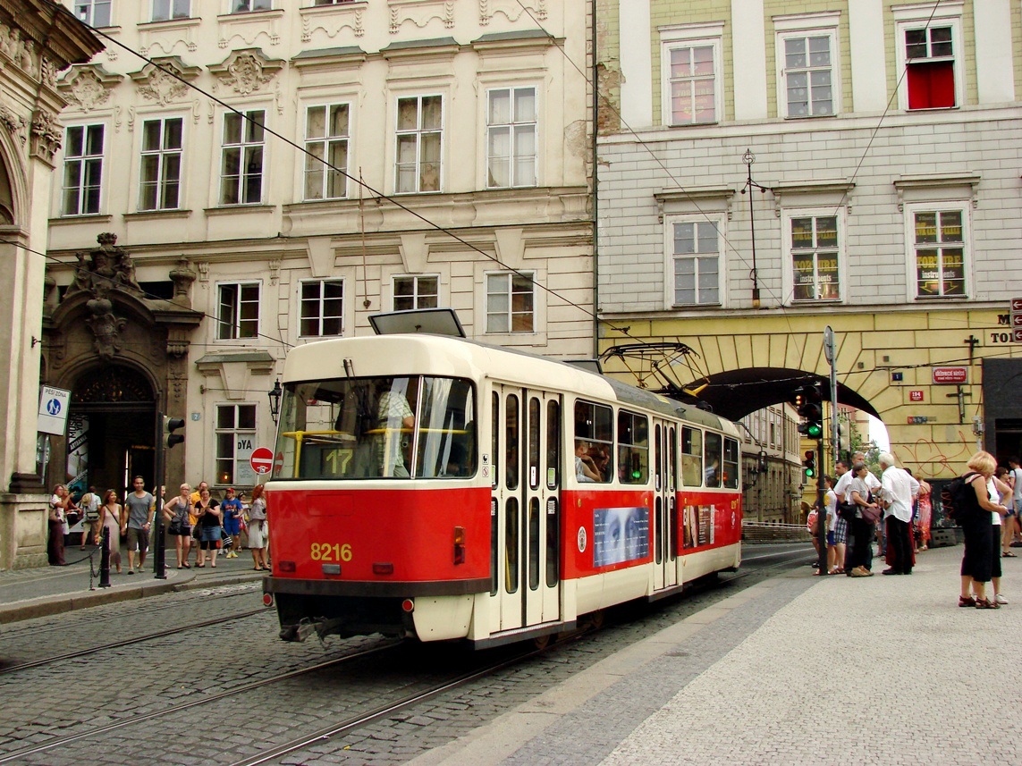Прага, Tatra T3R.P № 8216
