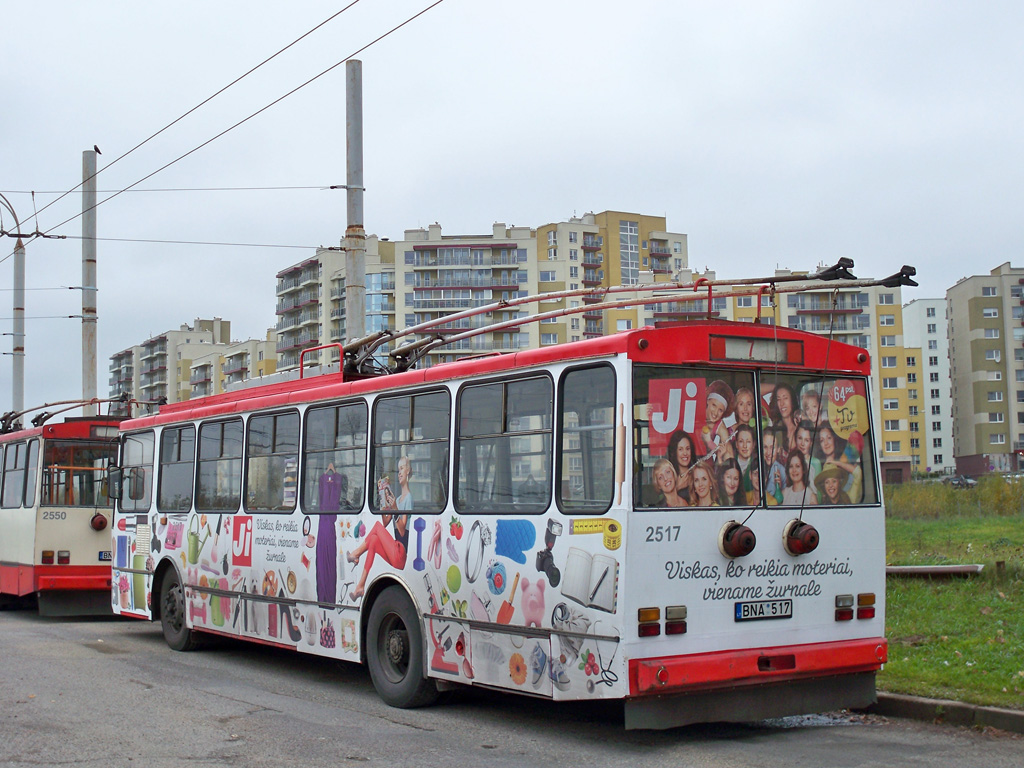 Вильнюс, Škoda 14Tr02/6 № 2517