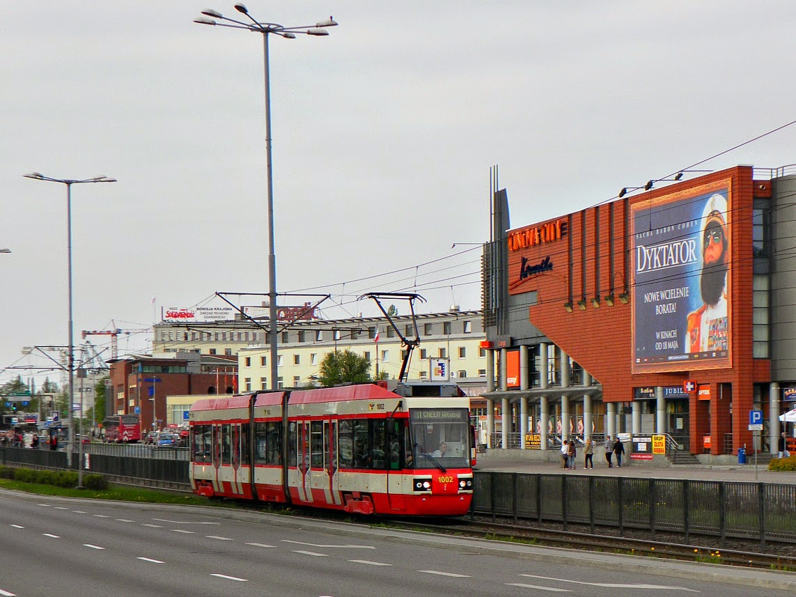 Гданьск, Alstom NGd99 № 1002