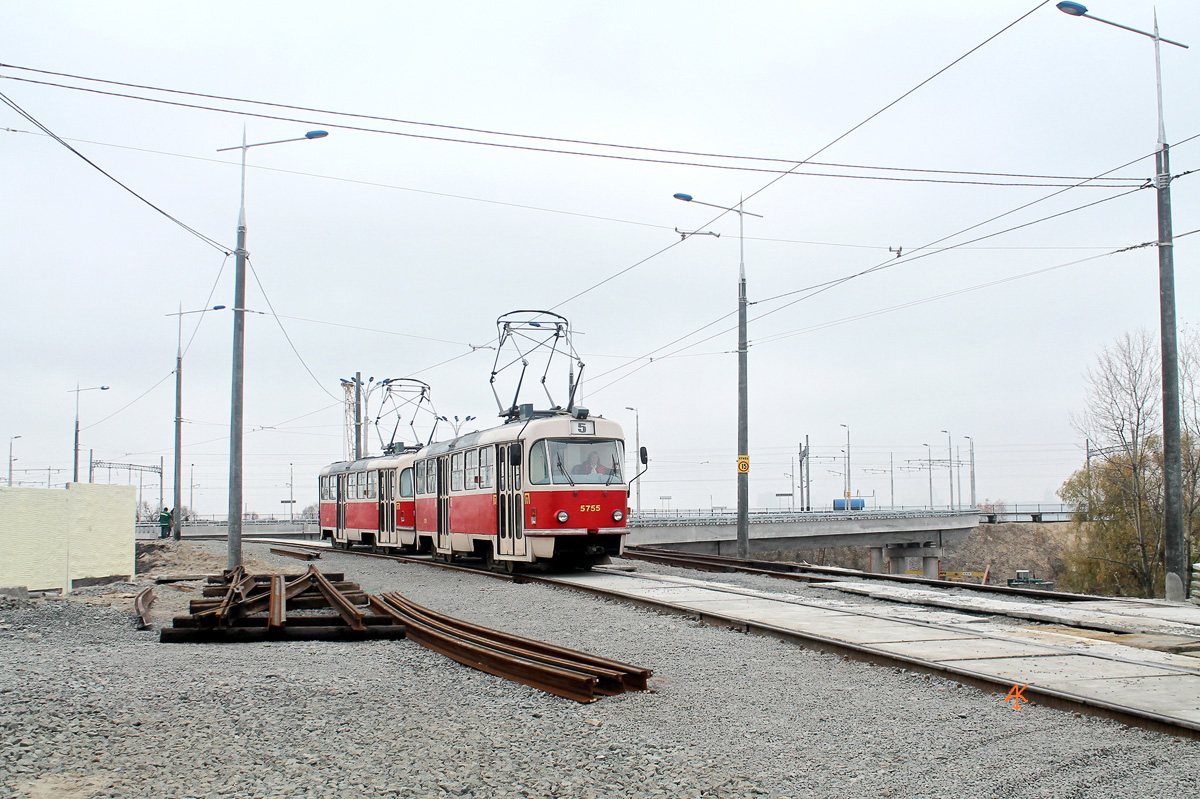 Киев, Tatra T3 № 5755