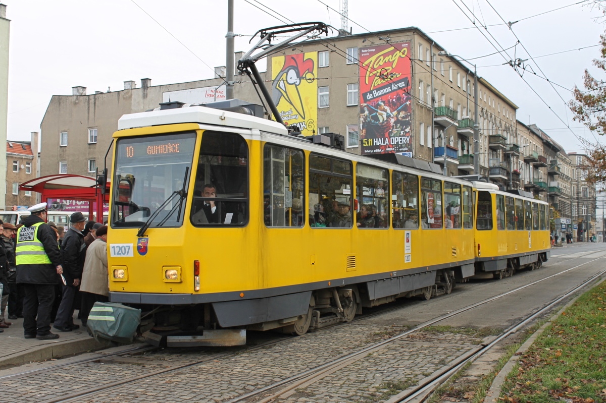 Щецин, Tatra T6A2M № 1207