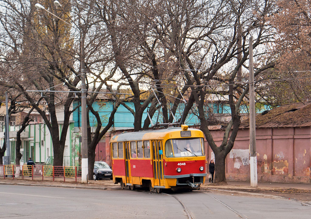 Одесса, Tatra T3SU № 4048