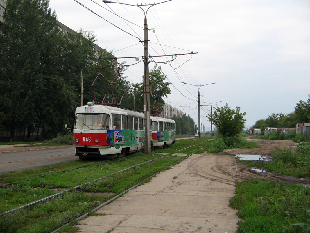 Самара, Tatra T3SU № 846