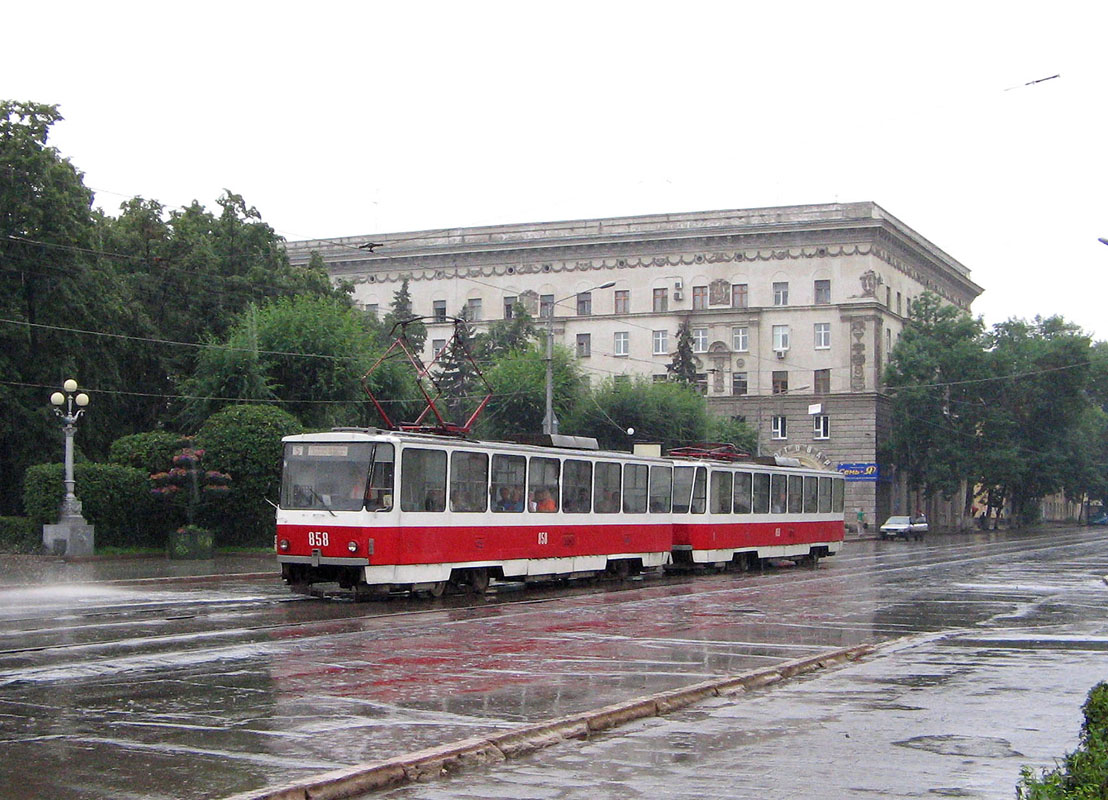 Самара, Tatra T6B5SU № 858