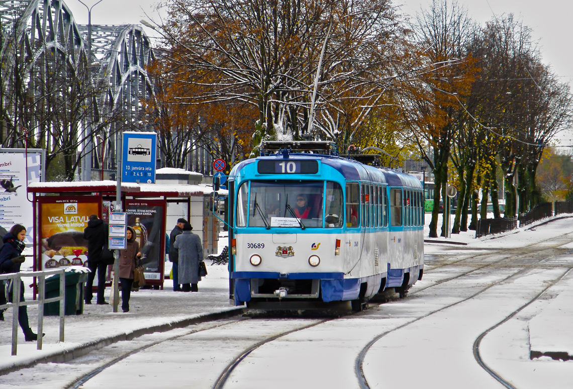 Рига, Tatra T3A № 30689