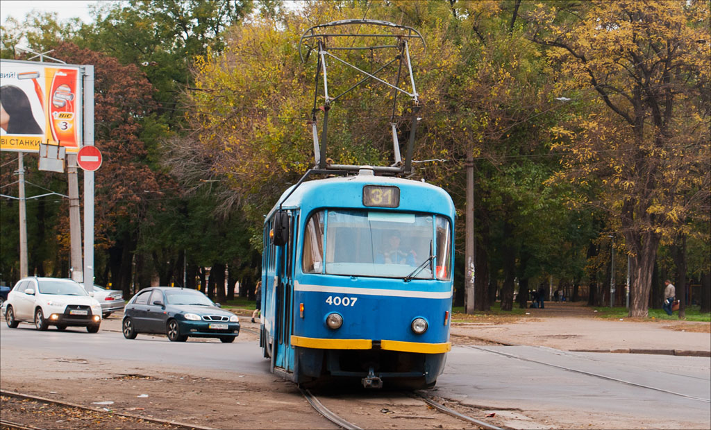 Одесса, Tatra T3R.P № 4007