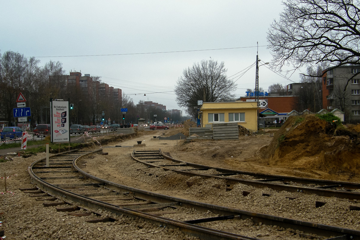 Рига — Реконструкция линии на Юглу (14.04.2012-28.05.2013)