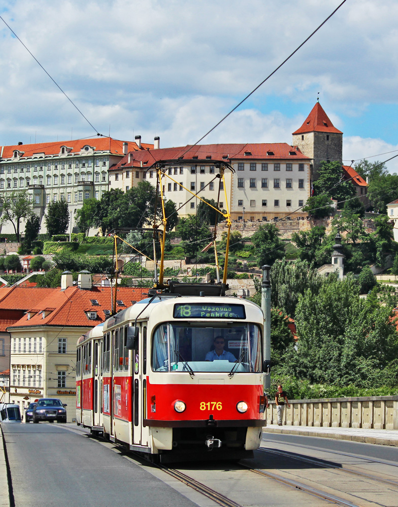 Прага, Tatra T3R.PV № 8176