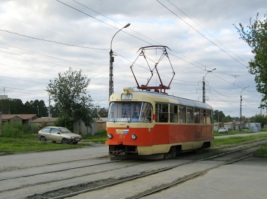 Екатеринбург, Tatra T3SU № 313