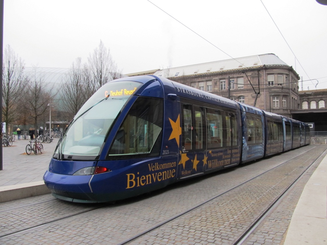 Strasbourg, Alstom Citadis 403 N°. 2021
