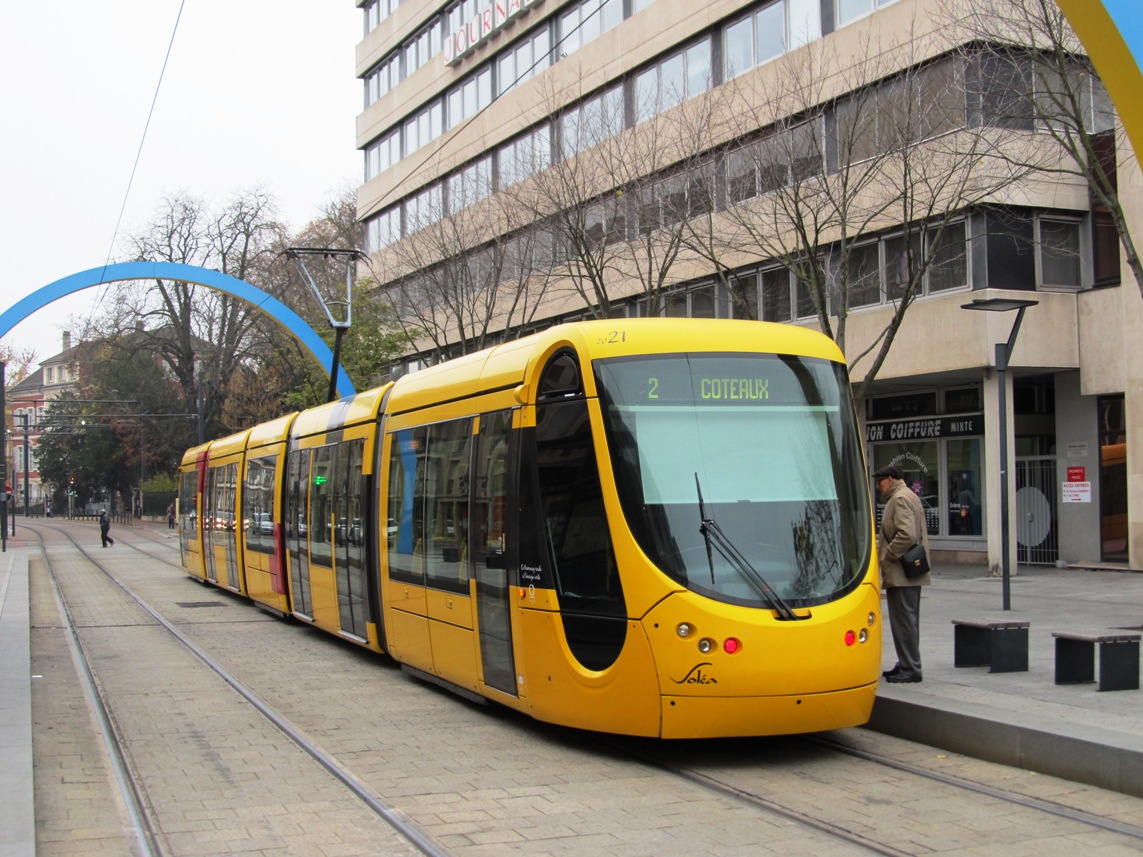 Мюлуз, Alstom Citadis 302 № 2021