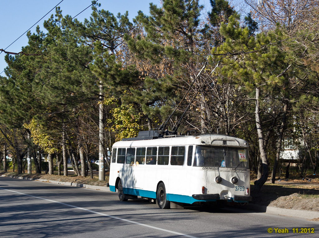 Крымский троллейбус, Škoda 9TrH29 № 3789