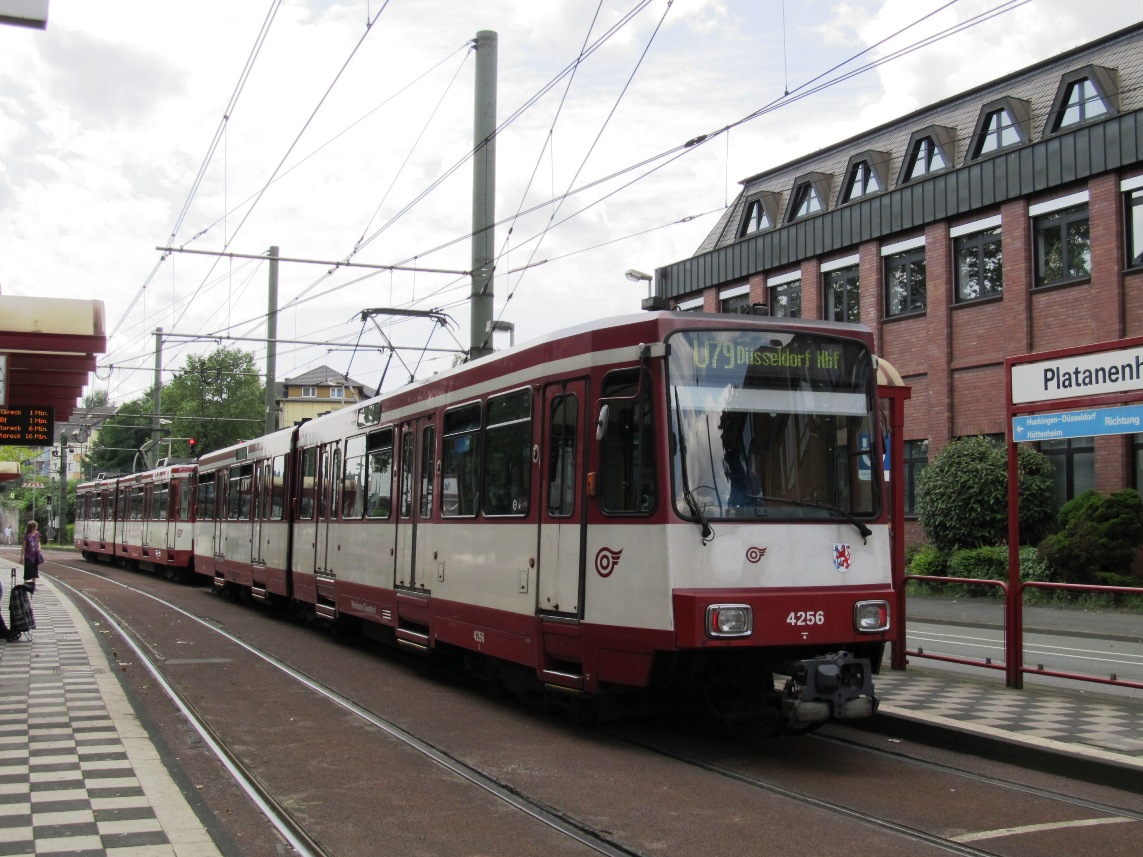 Дюссельдорф, Duewag B80D № 4256