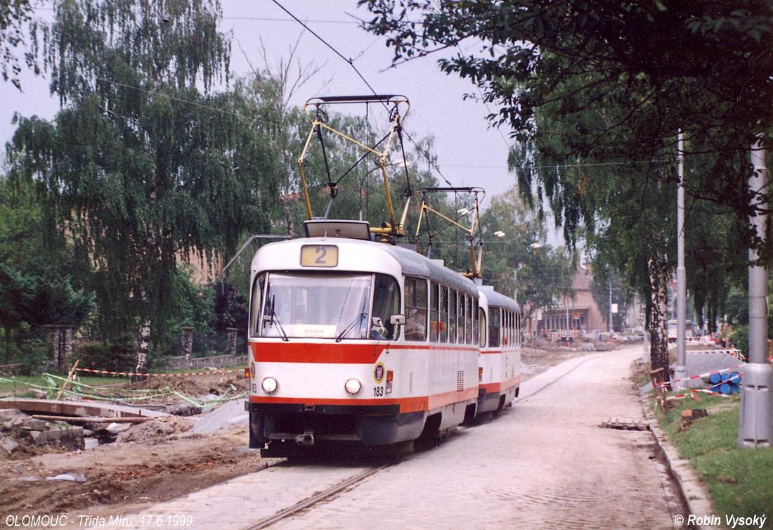 Оломоуц, Tatra T3SUCS № 183 Оломоуц, Tatra T3SUCS № 183